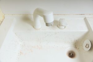 水垢が気になる